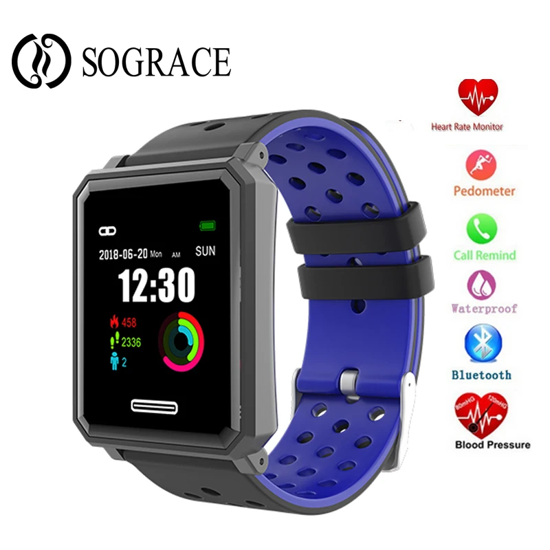 

Original A30 Smart Fitness Bracelet Watch Wristband OLED Color Touchpad Sleep Monitor Heart Rate Smart Band PK Mi Band 2
