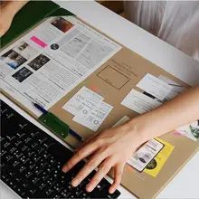 1 шт. офиса большой Мышь коврик офисный органайзер для компьютерных аксессуаров бюро организатор Канцелярия Escritorio держатель 6124