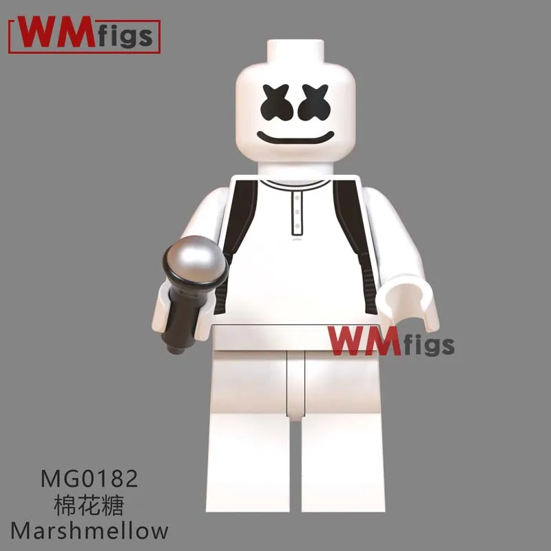 marshmello lego figure