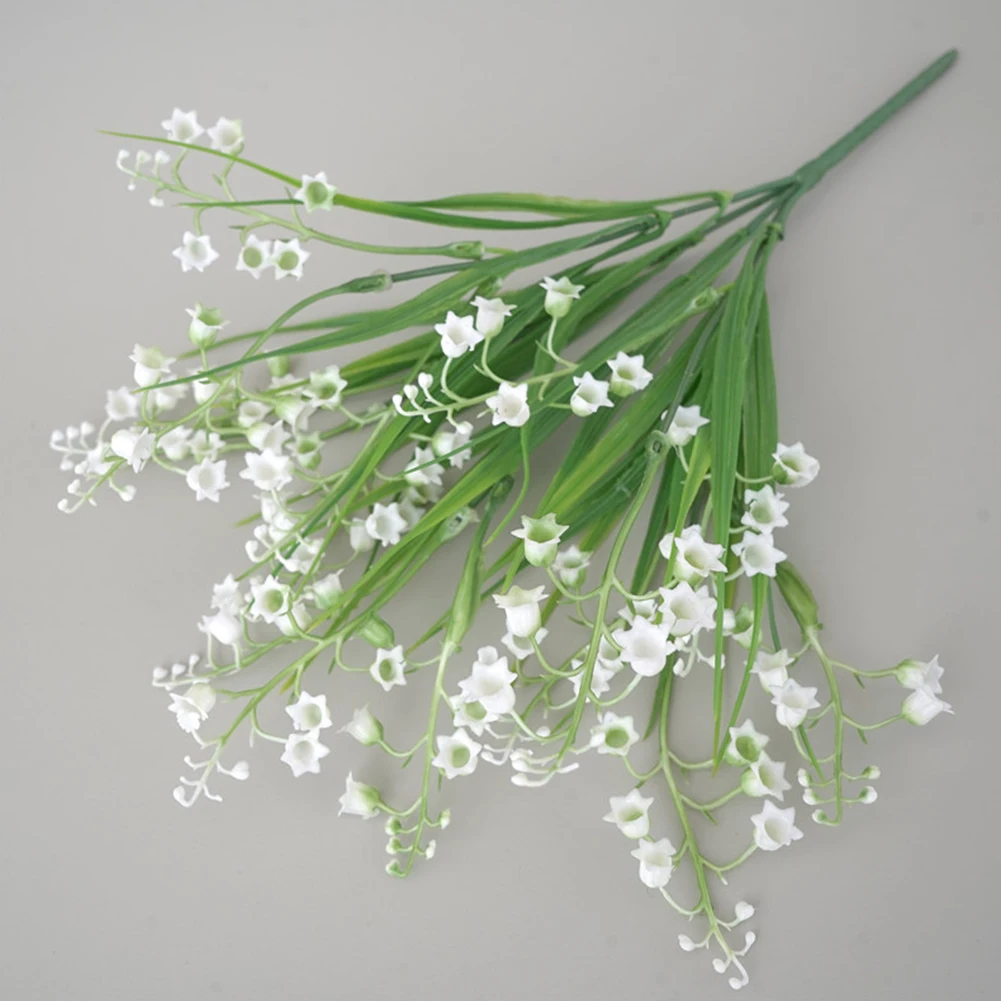 Искусственные цветы для свадьбы украшения для самодельного изготовления подарок свадебный веночек искусственный цветок для альбомов долина Лилия Орхидея