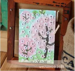 DIY Красочные Cherry blossom kawaii наклейки для дневника планировщик Журнал Дневник Бумага Скрапбукинг альбомы фотометка