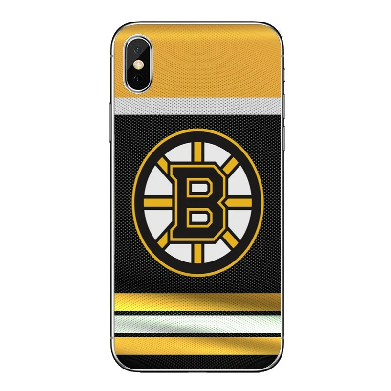 Чехол для iPhone X XR XS Max 8 7 6s 6 plus Boston broins хоккейный для samsung Galaxy S10 S9 S8 S7 S6 edge Plus Lite Note 9 8 - Цвет: Boston-Bruins-A-06