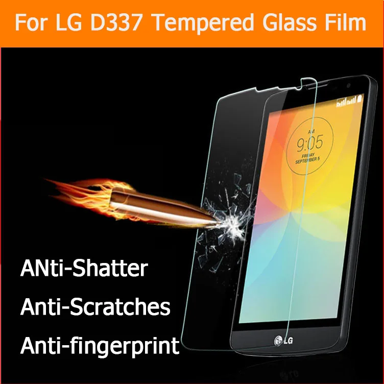 Закаленное стекло 2.5D для LG L Bello Высококачественная защитная пленка