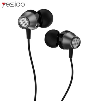 

Yesido YH12 Heavy Bass earphones In-Ear Wired Earbuds With Micphone Stereo Headset For iPhone Samsung Xiaomi 3.5mm Earphone