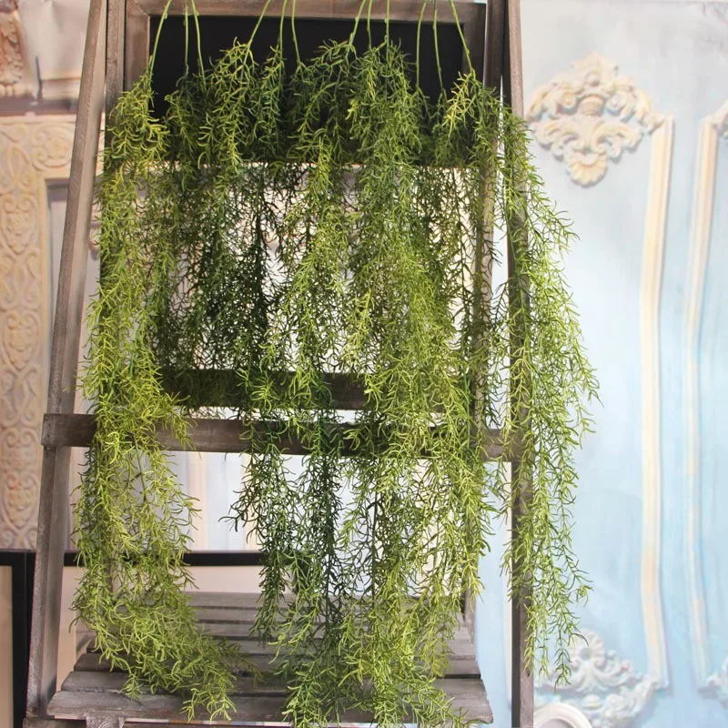 1PC Artificial Wall Hanging Plant Artificial Pine Needles Home Decoration Balcony Decorattion Flower Basket Accessories 1PC Artificial Wall Hanging Plant Artificial Pine Needles Home Decoration Balcony Decorattion Flower Basket Accessories