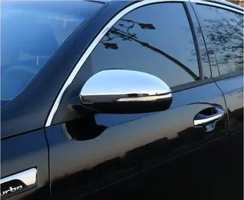 

ABS CHROME Car Side Mirrors Rearview Cover Trim For 16 17 18 KIA K5 Optima 2016 2017 2018 Free Shipping