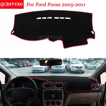 

Car Styling Dashboard Avoid Light Pad Polyester For Ford Focus 2004-2011 Instrument Platform Cover Protective Mats