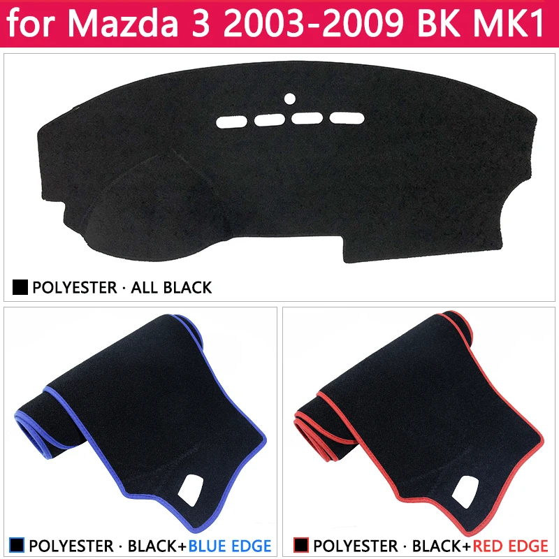 Для Mazda 3 BK 2003 2004 2005 2006 2007 2008 2009 MK1 анти-скольжения Мат панельная крышка приборной аксессуары для Mazda3