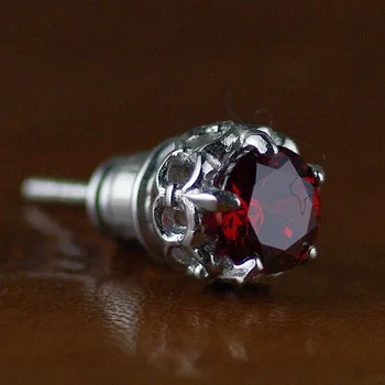 

925 Sterling Silver Rivet Flower Earrings