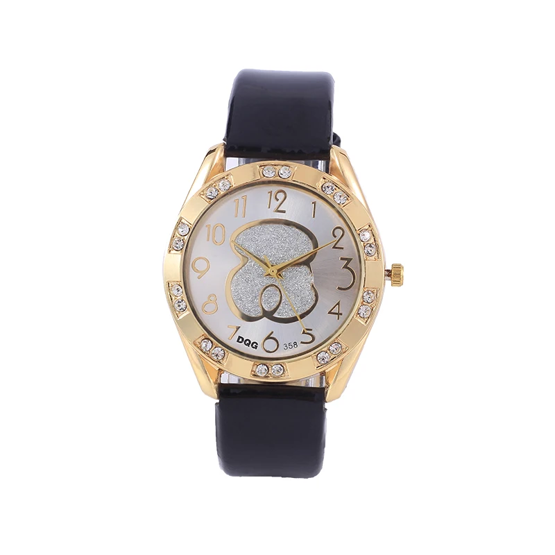 

reloj mujer Fashion Women Watches Lady Watch Luxury Leather Crystal Quartz Wrist Watch Girls Ladies Gifts Students Present Chasy