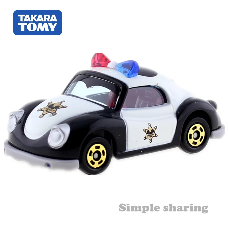Takara Tomy TOMICA DISNEY DM12 Микки Маус игрушечная машинка Аниме Фигурка Жук Детские литые