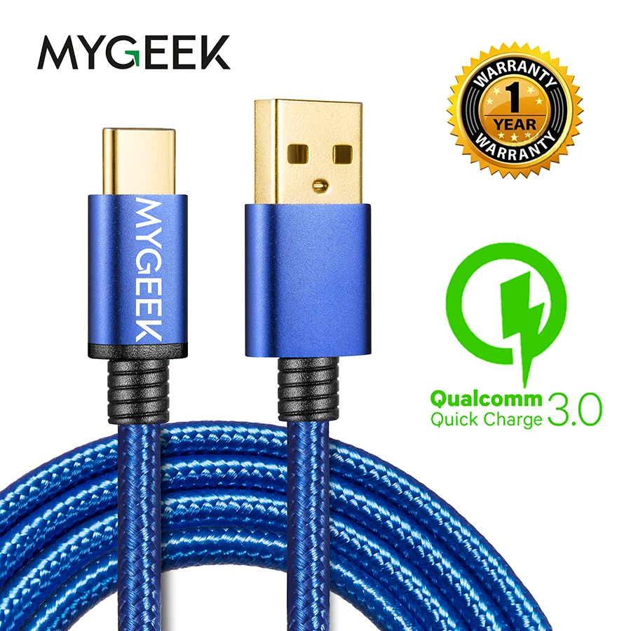 MyGeek Quick Charge USB Type C Cable for Samsung HUAWEI Xiaomi mi5 Oneplus Meizu LG Nexus 5x letv Type-c usb c Cable MyGeek Quick Charge USB Type C Cable for Samsung HUAWEI Xiaomi mi5 Oneplus Meizu LG Nexus 5x letv Type-c usb c Cable