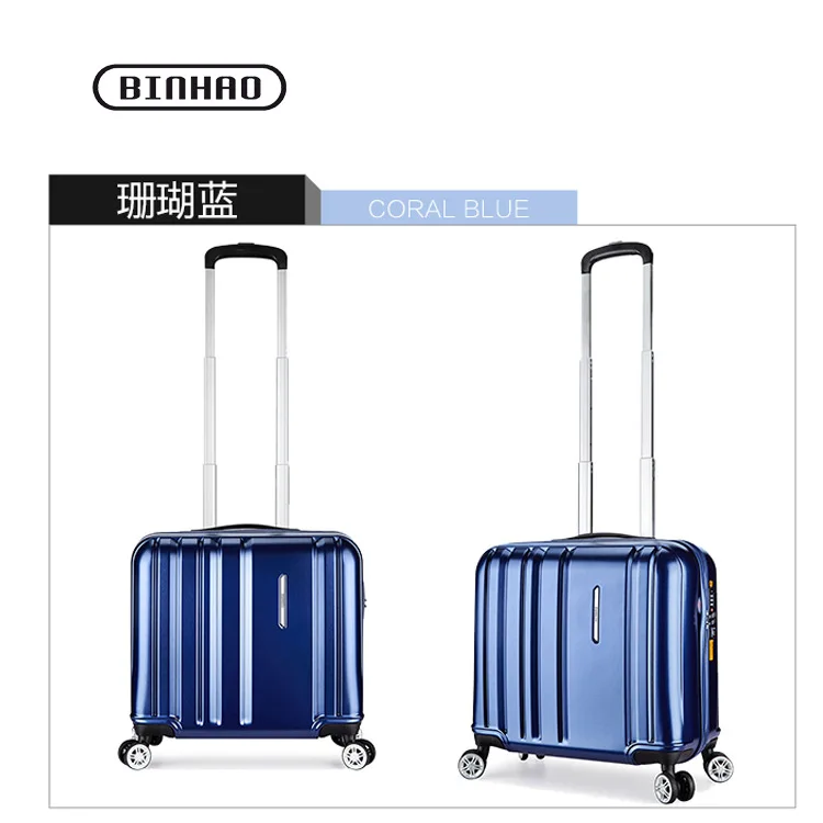 

PC boarding box, pulley box, universal wheel, simple business luggage, 17 inches ABS+PC travel trolley luggage