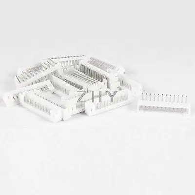 

20 Pcs 2mm Pitch 12 Pins Right Angled Header Socket White