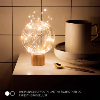 

Hot USB Charging LED Night Light 3D Moon Star Night Bedside Lamp for Home Decor Gift PLD