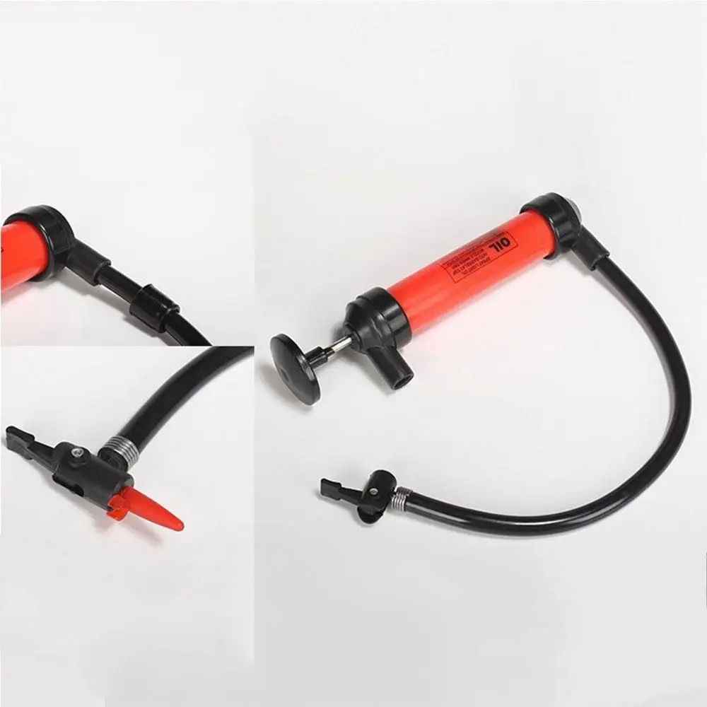 

Siphon Transfer Pump Red Hand Pump Oil Pump Suction Tool Car-Styling Multi-Purpose Durable Universal Pumping Oil Gas