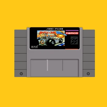 

Battle Cars 16 bit Big Gray Game Card For USA NTSC Game Player