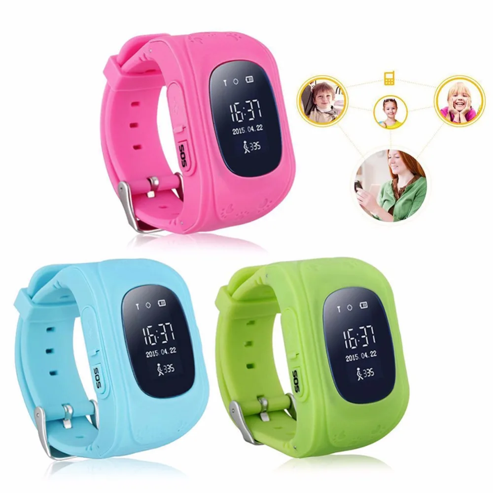 

Anti lost Smart Phone GPS Watch For Android IOS Children Safety Tracker Kids