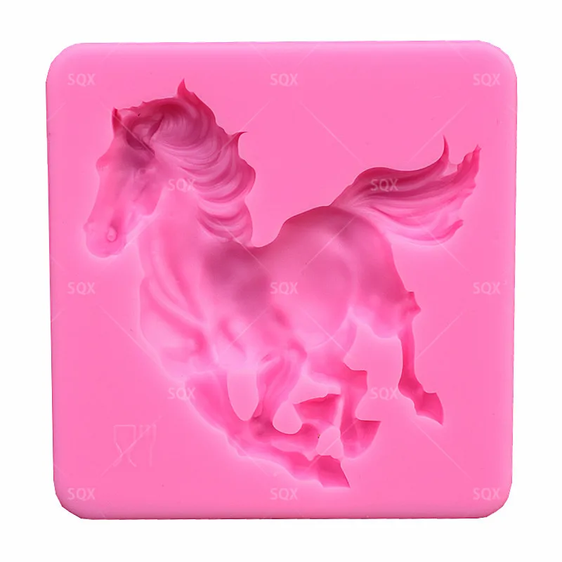 

Horse Fondant Cake Baking Molds,Moule Silicone,Cake Decorating Tools Pastry Tools MR61
