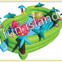 Лучшее качество надувной город развлечений/парк развлечений Горячая