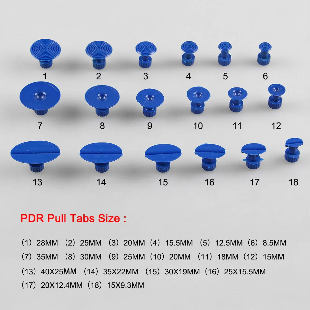 AZGIANT Car Paintless Dent Repair Tools kit 19 шт. высокое качество Removal PDR Инструменты для ремонта
