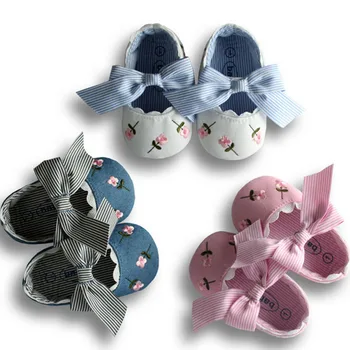 

Baby shoes 0-1 years old step before the shoes bow baby toddler shoes spring and autumn baby shoes