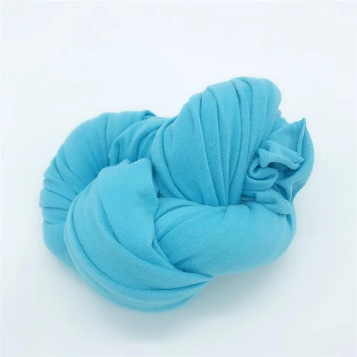 50 см* 170 см растягивающаяся мягкая обертка для фотосъемки новорожденных s, детский реквизит для фотосессии, одеяло для студийной фотосъемки, фон для детской пеленки - Цвет: Небесно-голубой