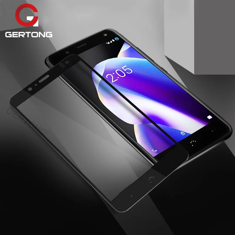 Закаленное стекло GerTong с полным покрытием для BQ Aquaris V Plus U2 Lite ультратонкая