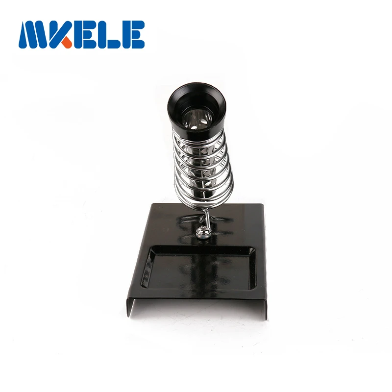 Soldering Iron Support C-4 Stand Holder Base Metal Rectangle Solder Support Station Soldering Iron Safety Protecting Base