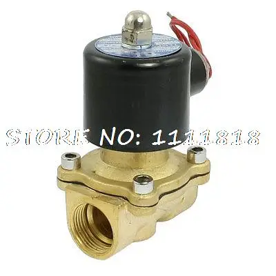 

220V AC 0-1.0MPa Two Position Two Way Solenoid Control Valve 3/4
