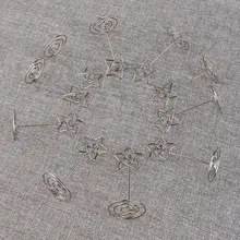 10 шт металлическая звезда стол номер фото держатель подставки для свадьбы Вечерние посиделки