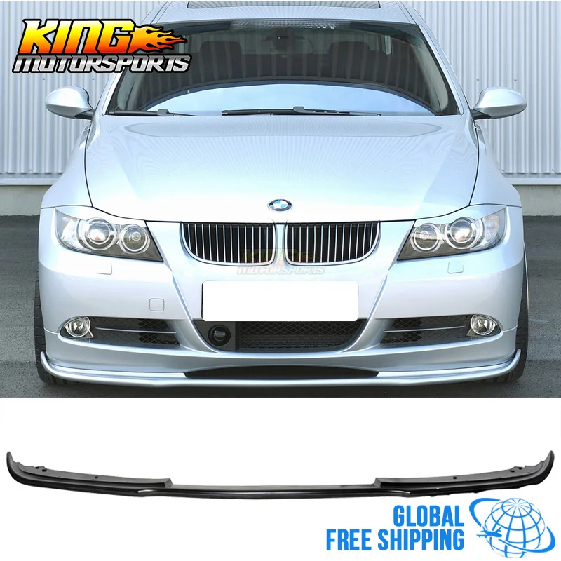 

For 05-08 BMW E90 4Dr Urethane Front Bumper Lip Spoiler Global Free Shipping Worldwide