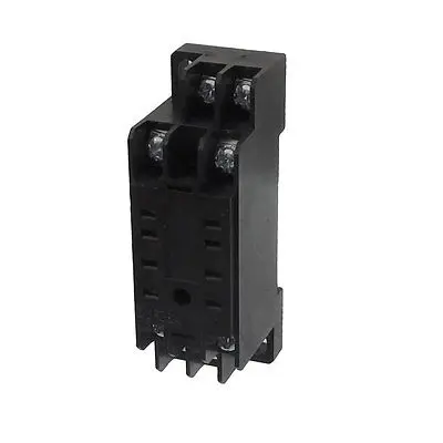 

35mm DIN Rail 8 Pins Screw Terminal DYF-08A 250VAC 7A Socket Base for MY2