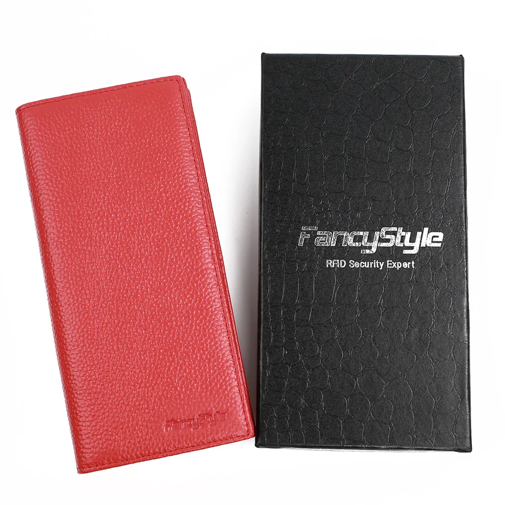 US Best Seller Womens RFID Blocking Wallet with Coin Pocket Made of Full Grain Genuine Leather ...