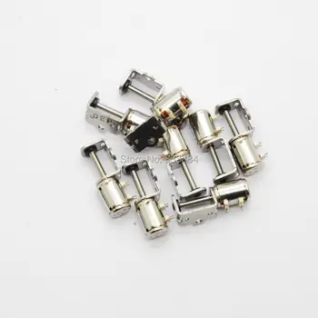 

Hot sale 50pcs 4 Wire 2 Phase micro stepper motor dia 6mm with rod Mini stepper motor dc motor top quality