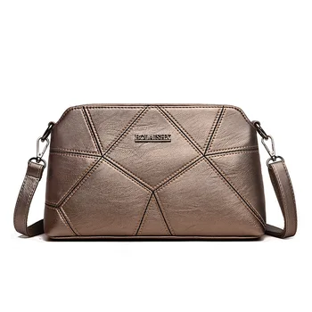 

Fashion Flap Women Bags Ladies Women's Genuine Leather Handbags Sheepskin Patchwork Shoulder CrossBody Bag Messenger Bags