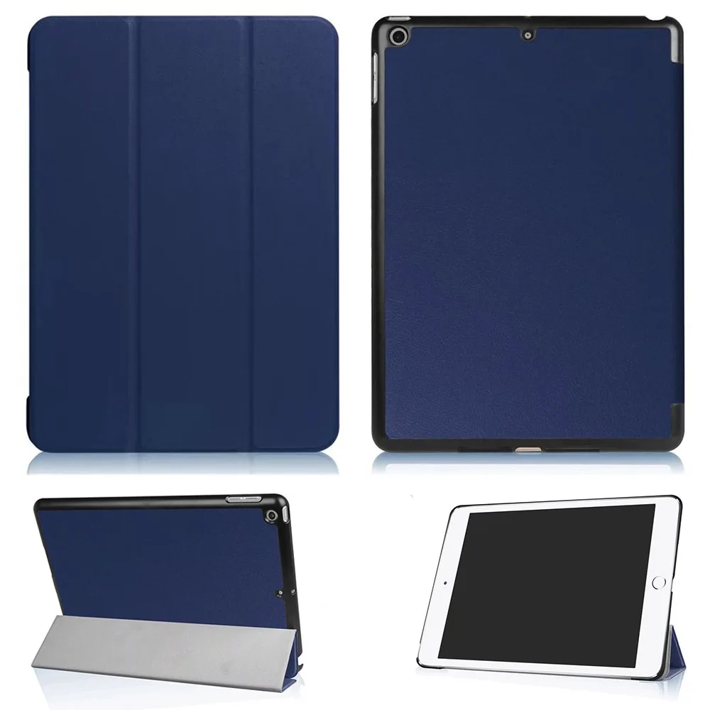 Magnetic Case Cover for iPad 9.7 inch 2017 2018 Release Model A1822 A1823 A1893 A1954 Leather Flip Case Stand Tablet Smart Cover (25)