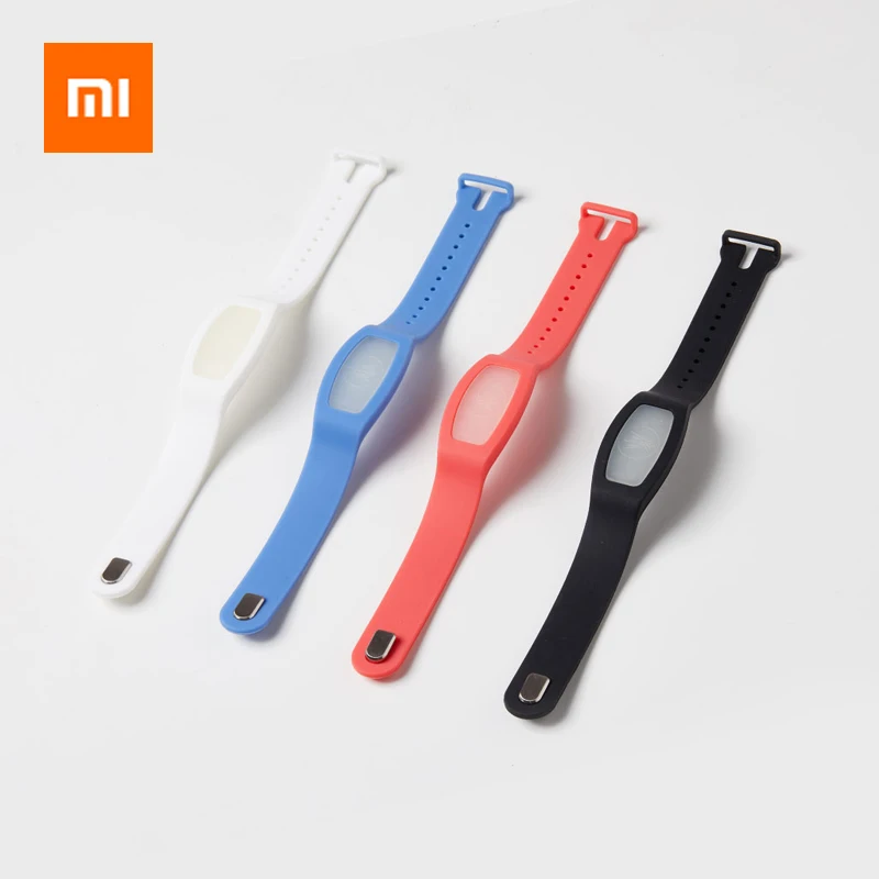 

Xiaomi Mosquito Repellent Wristband Silicone Pest Insect Bugs Control Bracelet Non-toxic Material Mosquito Killer For Kids Baby