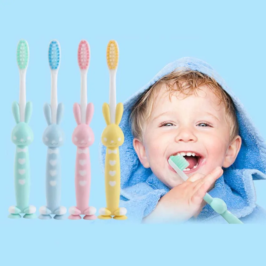 Promotion 2Pcs/Pack Children Kids Toy Teeth Brush Oral Care Teeth