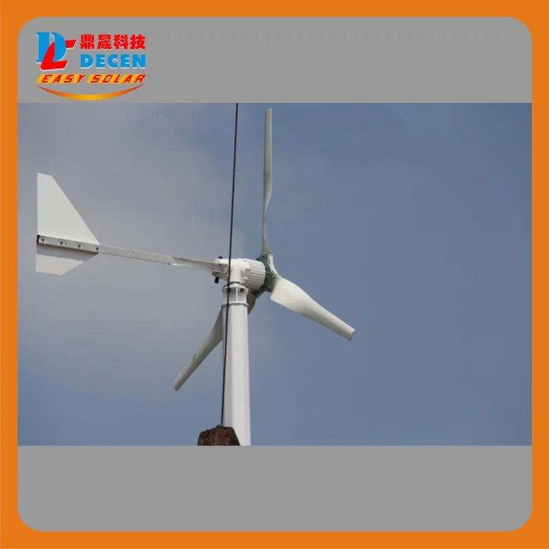 

MAYLAR@ 15years Life 3pcs Blades,Start Wind Speed 3m/s 1000W Wind Turbine
