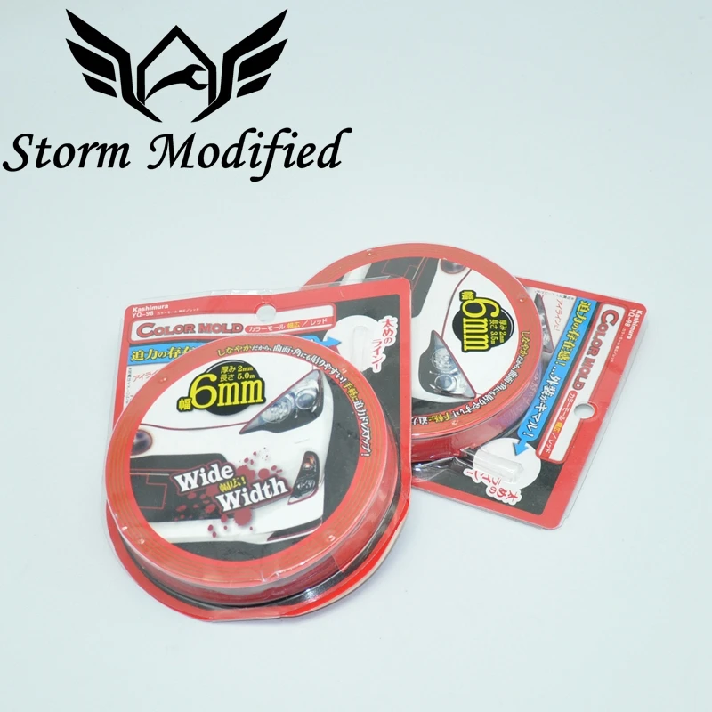 

3.5M/5M Sticker PVC Trimmed Strips Grille Lamps Wheel Rim Chrome Rims Decoration Protective Car Styling