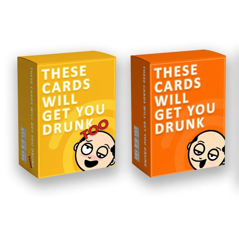 

1 Set Drinking Game Cards Popular Party Cards Hen Party Supplies Team Family Party Interactive Game Toys for Multiple players