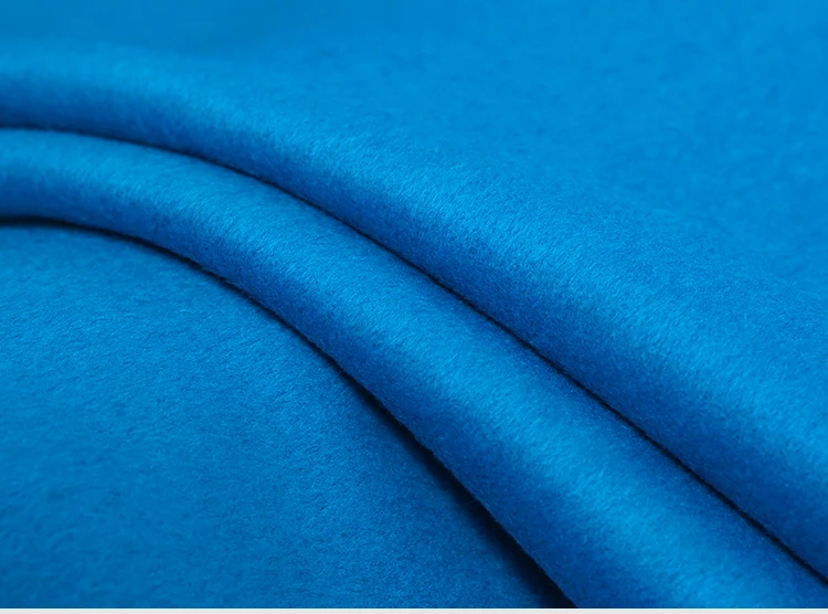 Ограниченная модная осенняя и зимняя новая утепленная двухсторонняя овечья шерсть ткань для пальто Рождество tissu лоскутное telas Ткань DIY