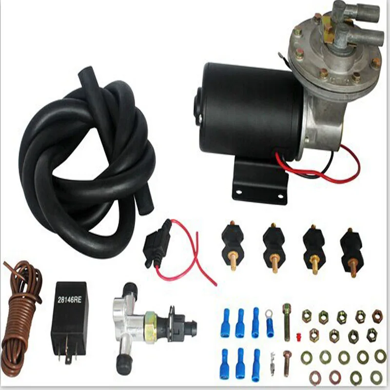 TUPARTS 28146 Power Brake Booster Vacuum Pump Electric Vacuum Pump Relays+Brake Vacuum Switch
