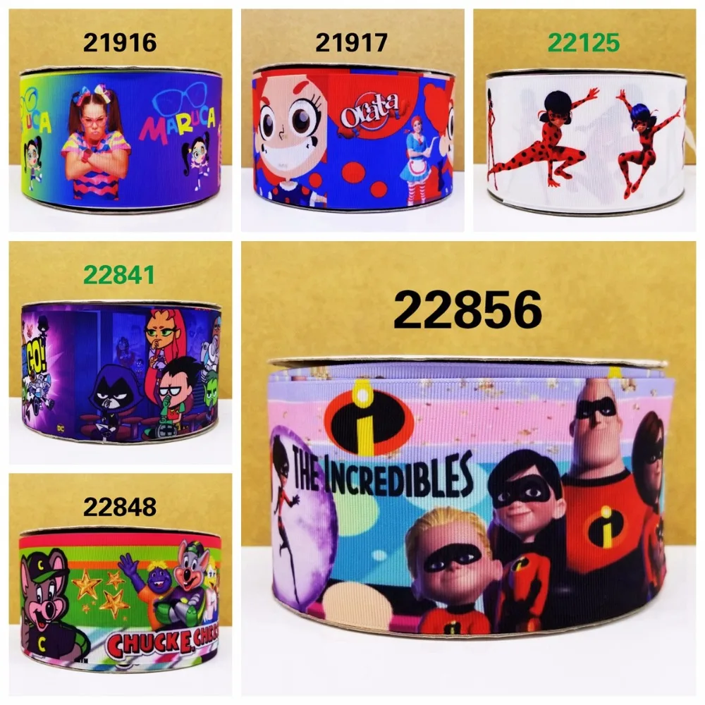 

Free shipping 50 yard per size hero ribbon printed grosgrain ribbon 22856