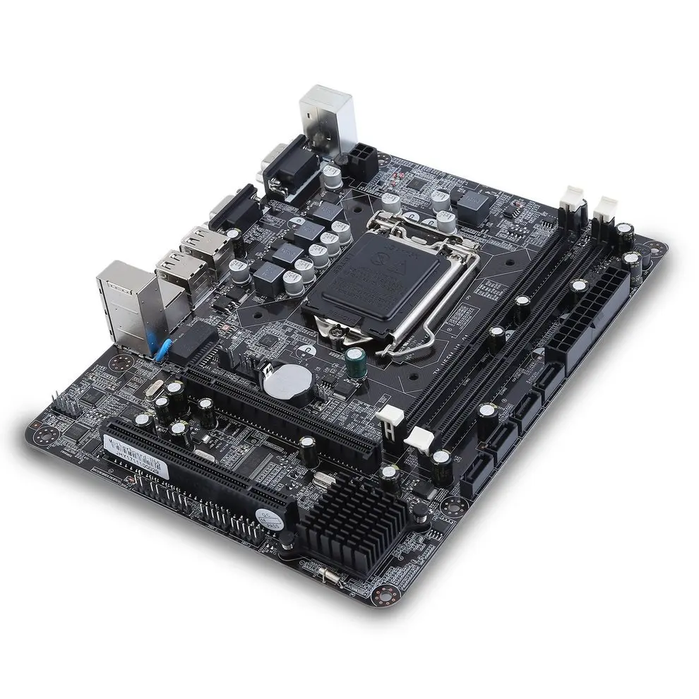 Материнская плата H55 LGA 1156 DDR3 ram 8G, материнская плата для настольного компьютера, материнская плата, профессиональные аксессуары