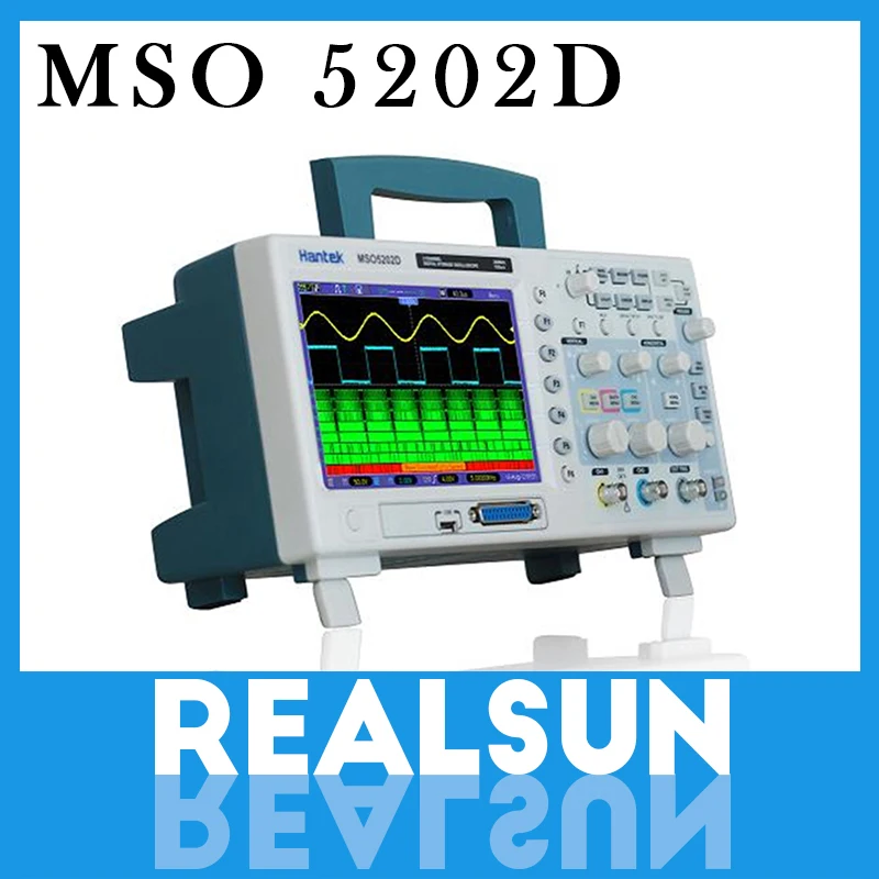Hantek MSO5202D 200 МГц 2 канала 1GSa/s осциллограф и 16 каналов логический анализатор 2in1 USB