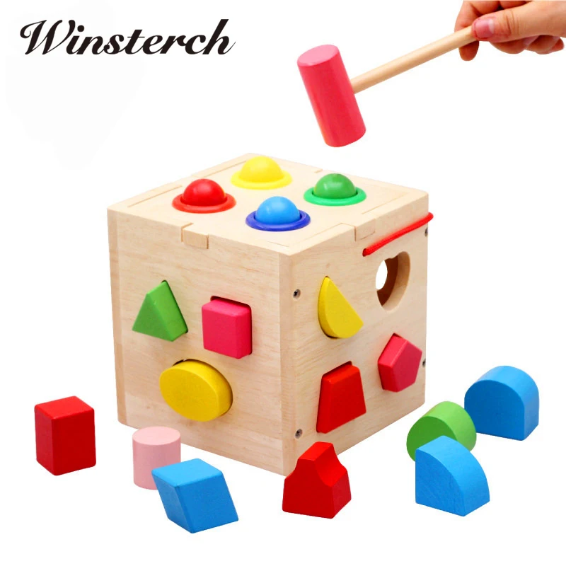 

2017 New Wooden Jenga Game Hit Toys Resin Miniature ho scale Children Kids Splicing Assembled Toy Christmas gifts ZS040