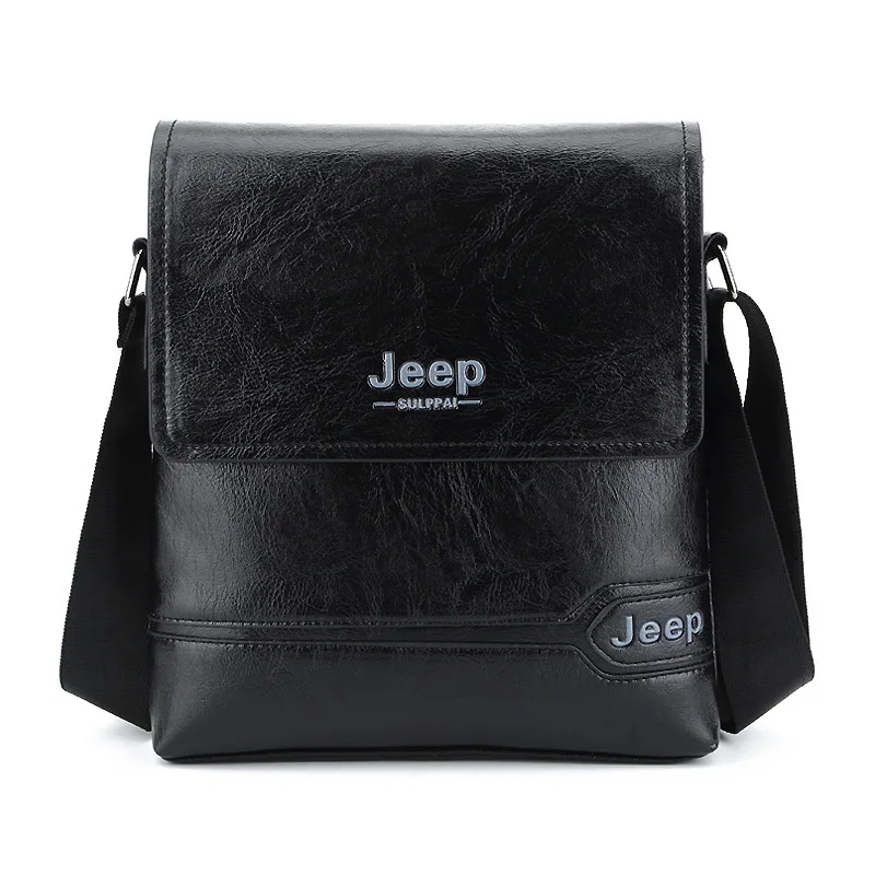 

SULPPAIjeep Portable Hand Work Business Office Male Messenger Bag Men Briefcase For Document Handbag Satchel Bussiness Bag PI579