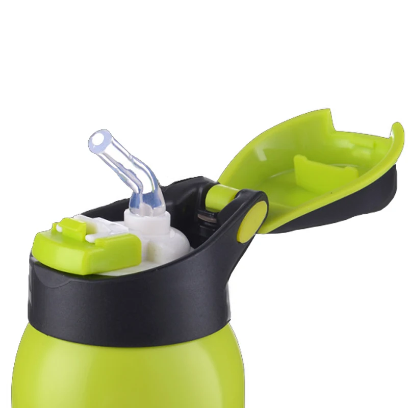 500 ML Bike Water Bottle Outdoor Sport Portable Bicycle Kettle Warm-keeping Cycling Water Bottle Aluminum Alloy Mountain U0089 (2)